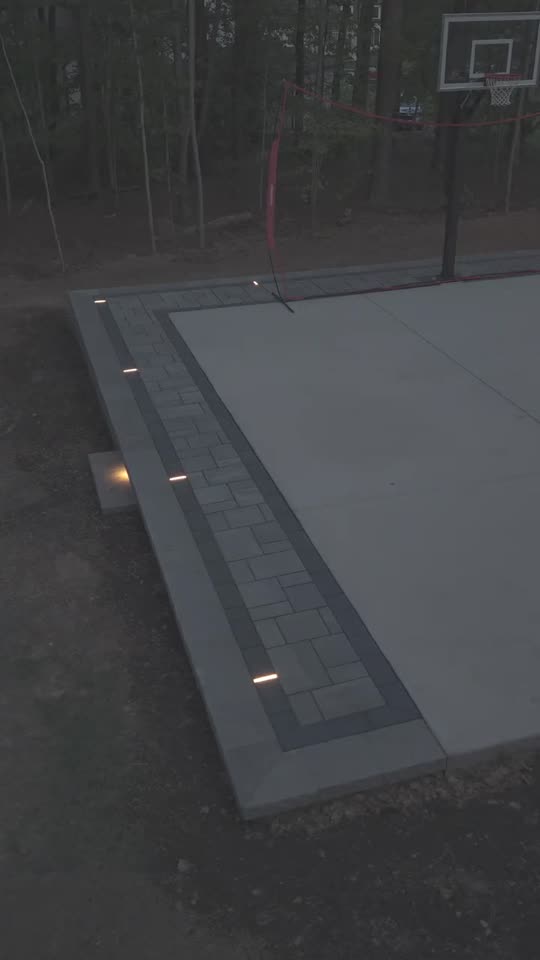 Lit wall flyover